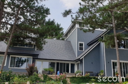 Ngói phẳng kiểu Pháp